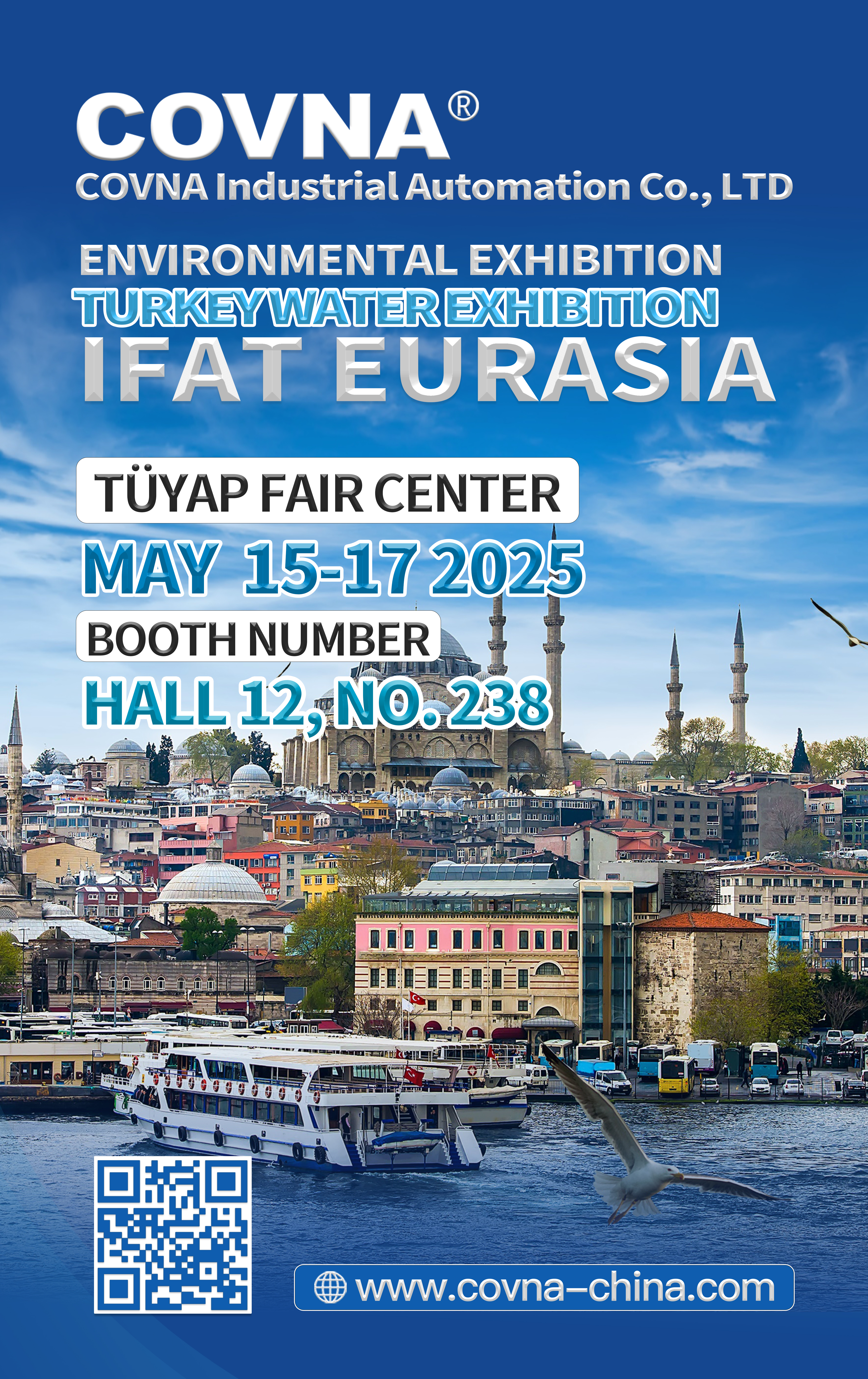 Exploring future environmental protection technologies – Focus on COVNA at IFAT EURASIA