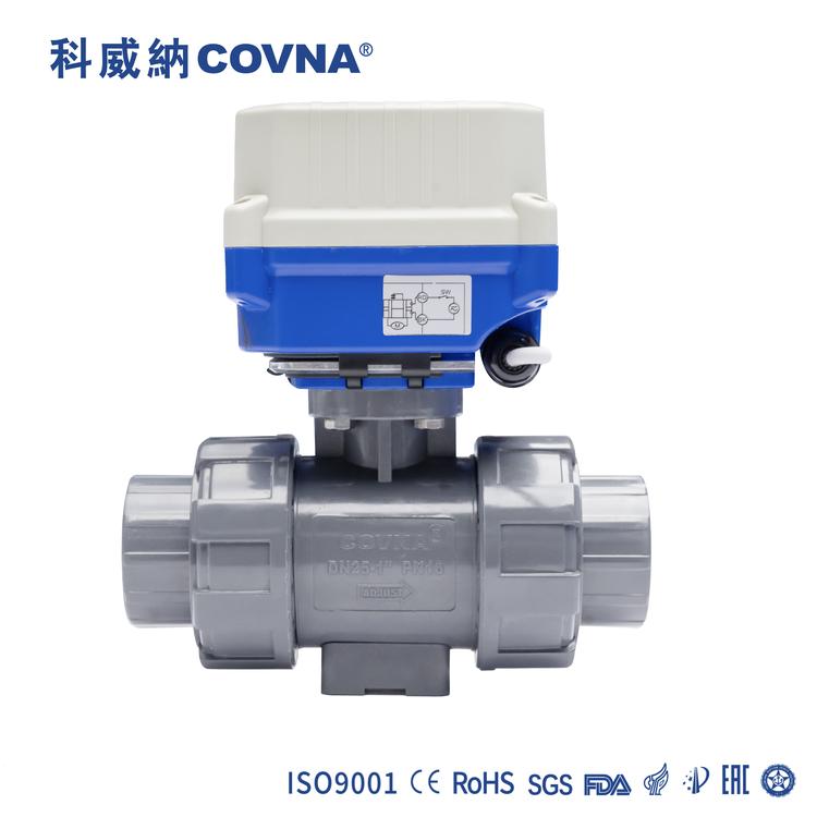 HK62-P UPVC Electrically Actuated Ball Valve