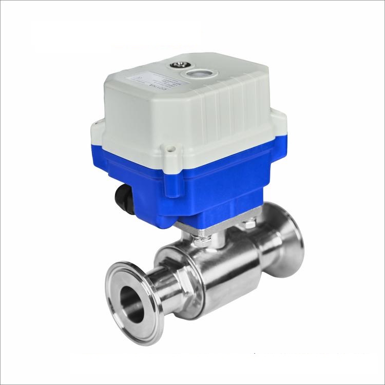 COVNA Food Grade Stainless Steel Miniture Electric Ball Valve
