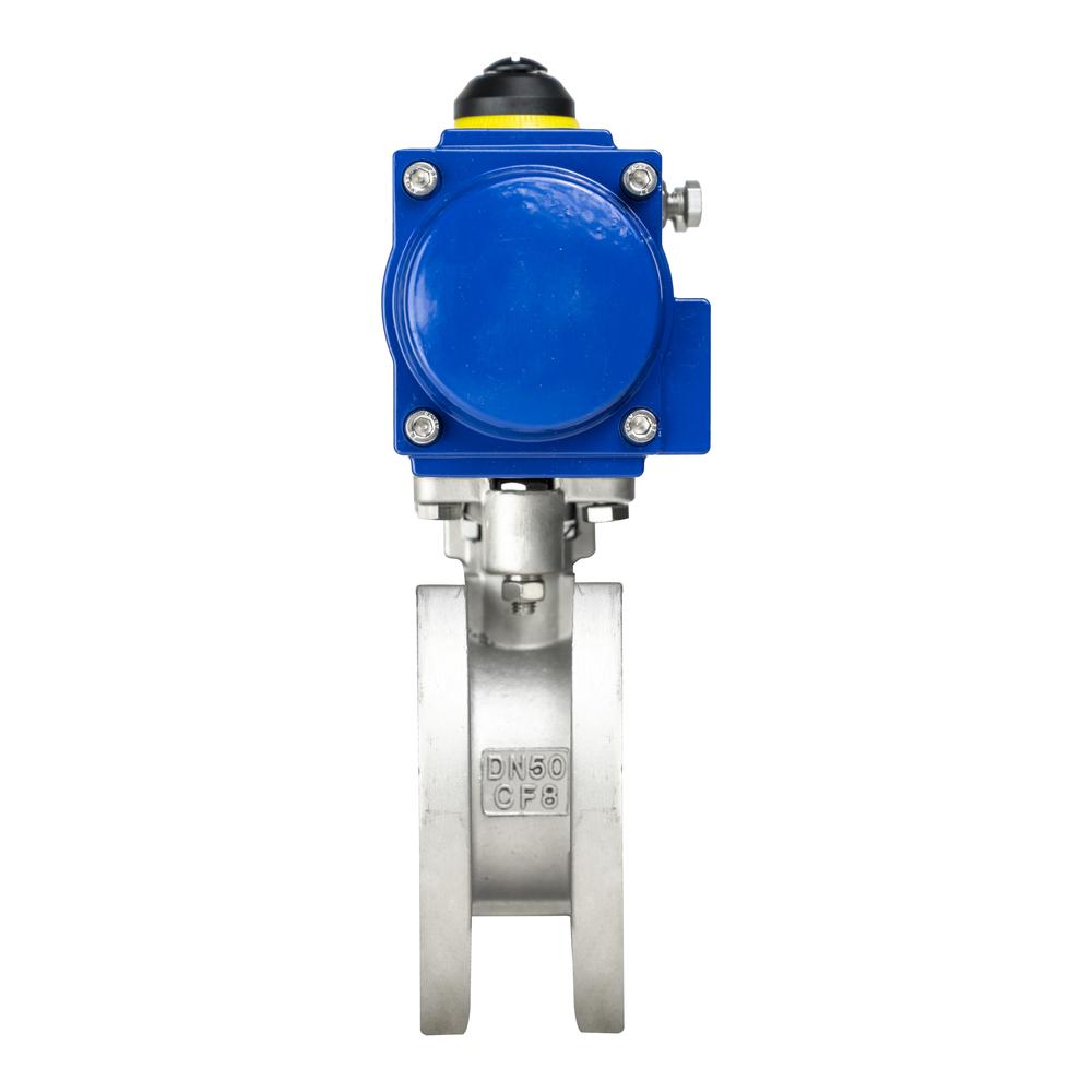 HK54B Wafer Pneumatic Italy Ball Valve