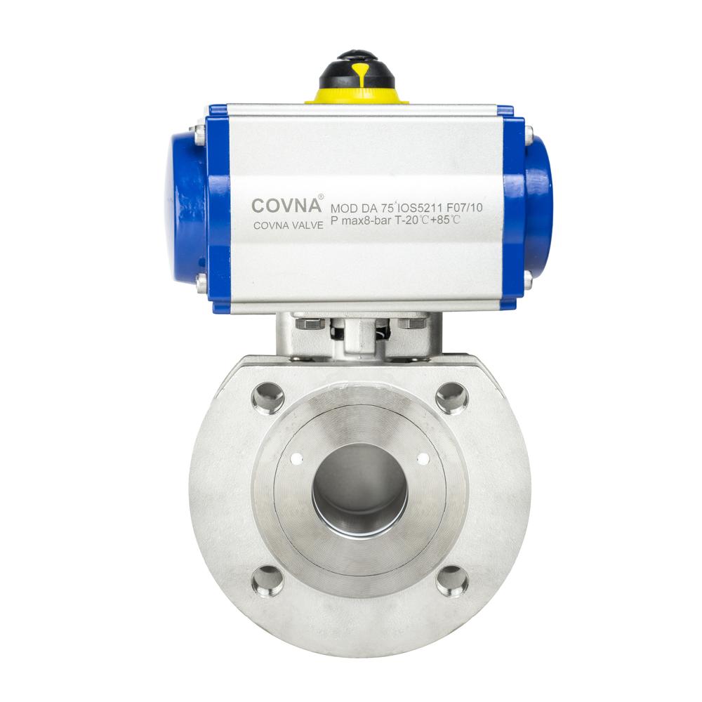 HK54B Wafer Pneumatic Italy Ball Valve