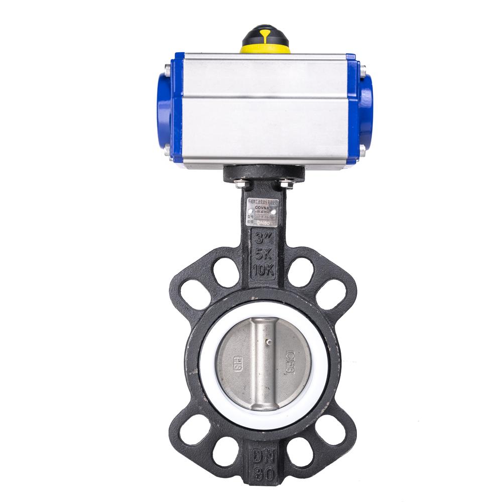 HK59-D Cast Iron Pneumatic Actuated Butterfly Valve