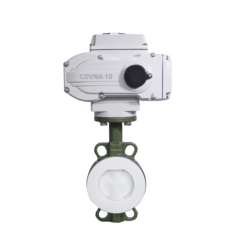 HK60-D-C Motorized PTFE Butterfly Valve
