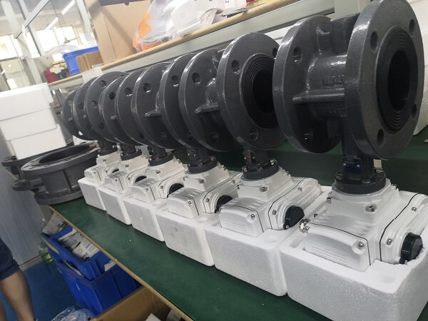 covna-electric-flange-ball-valve