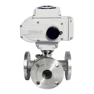 electric-3-way-flange-ball-valve