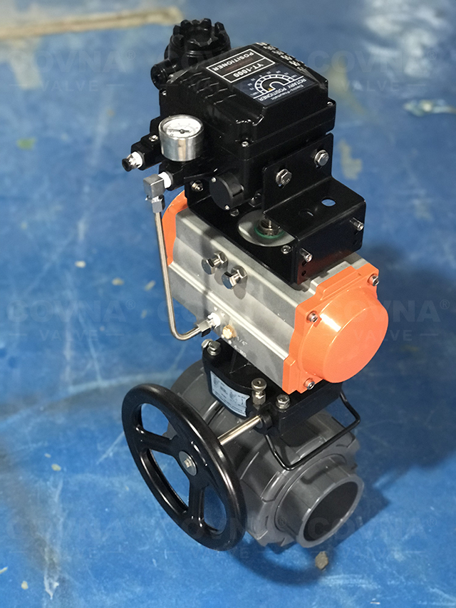 pneumatic ball valve