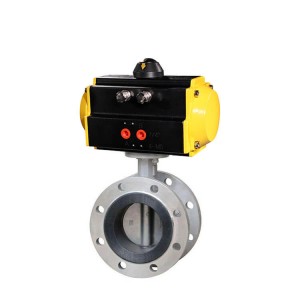 pneumatic-flanged-butterfly-valve
