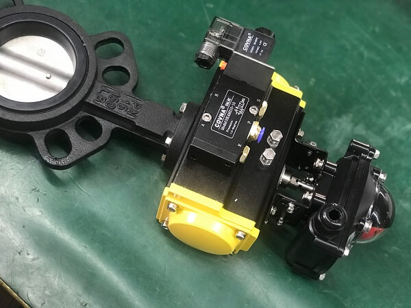 pneumatic-wafer-butterfly-valve