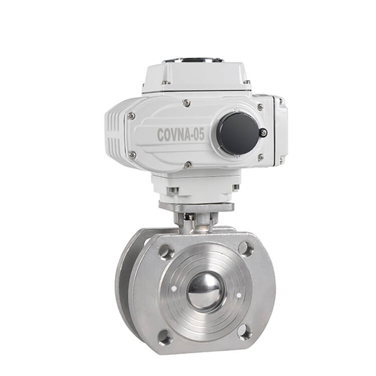 wafer-electric-ball-valve