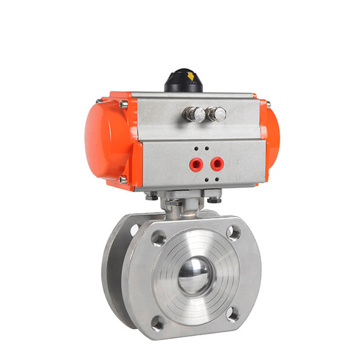 wafer-pneumatic-actuator-ball-valve